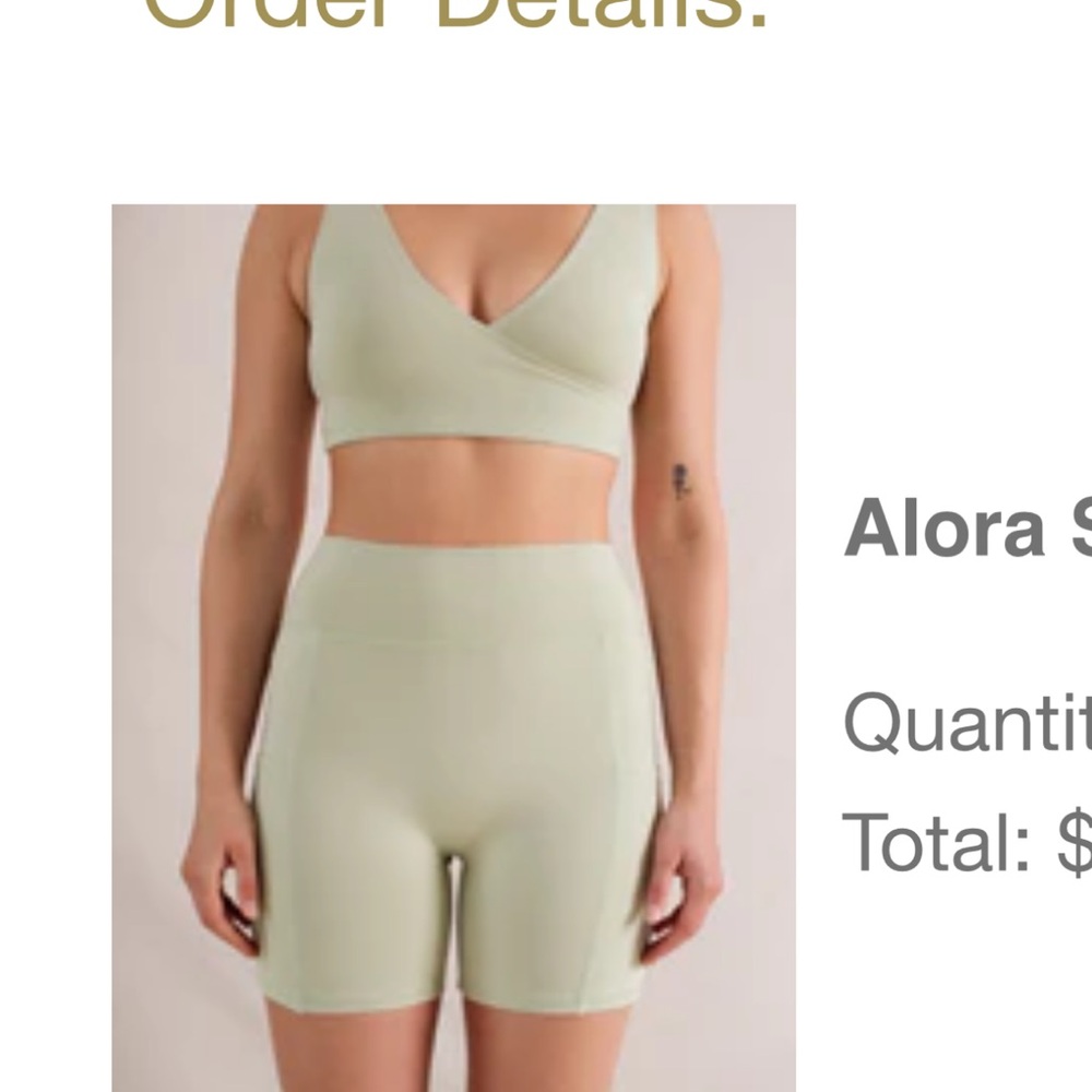 Alora shorts- willow